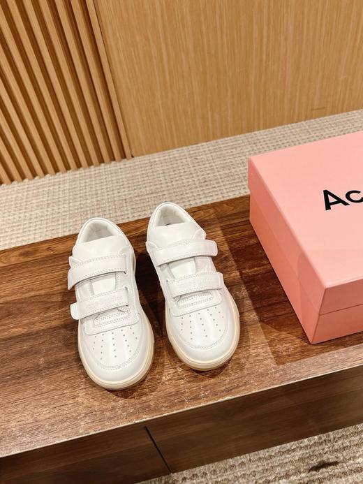 AcneStudios24/ss专柜*厚底休闲魔术贴笑脸小白鞋（HC） 商品图2