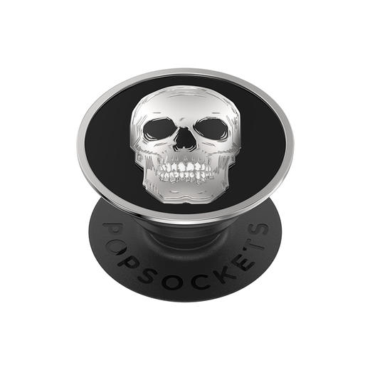【POPGRIP泡泡骚】手机粘贴式支架 Enamel金属珐琅系列 骷髅银币万圣节 商品图0