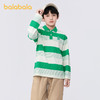 巴拉巴拉男童长袖t恤儿童卫衣童装小童大童春装polo领亲子打底衫 商品缩略图0