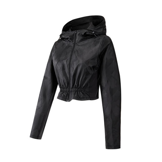 TITIKA ACTIVE 轻机能反光拉链外套 秋冬宽松短款休闲运动夹克上衣31178 商品图4