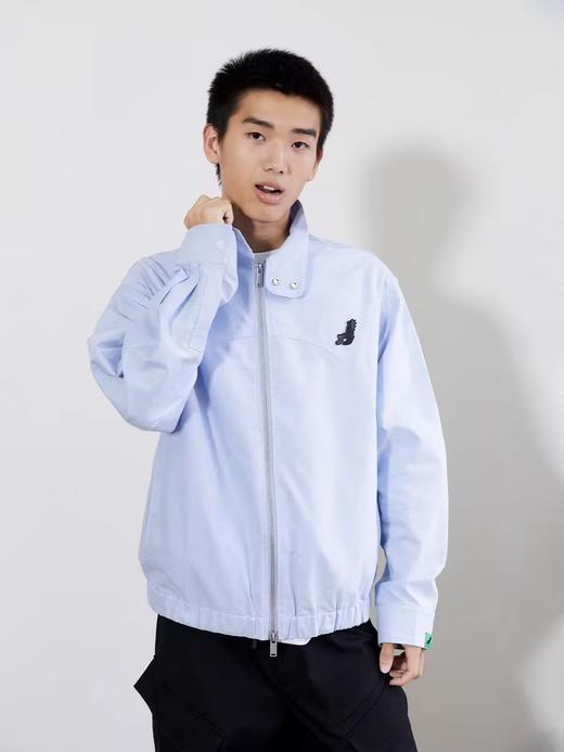 Mood Like Me/MCS2412/可爱牛津纺衬衫拉链挡风片夹克 商品图1