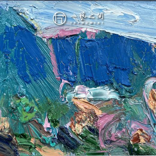 孙洪敏《印象-欧洲12》油画 20CMx30CM 约0.54平尺（已装框）【原作编号YH0022】 商品图1