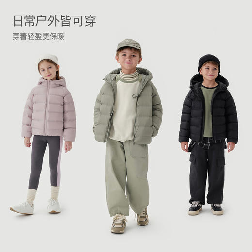 马克珍妮男女童山系户外超轻保暖羽绒服儿童2024年冬装新款241570 商品图1