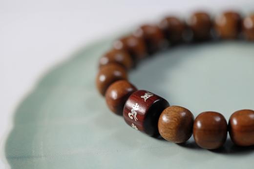 JSNM0056°老料金丝楠木手串 商品图5