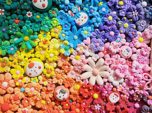 【花朵中国心】黏土花朵DIY 商品图3