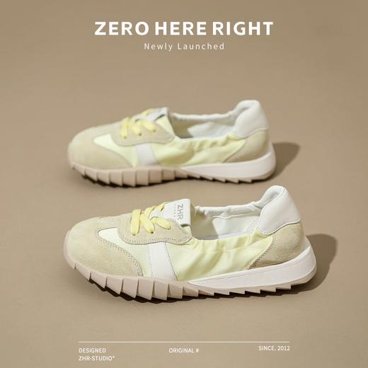 ZHR则则浅口平底德训女鞋2024新款夏季透气薄款运动鞋百搭休闲鞋 商品图5