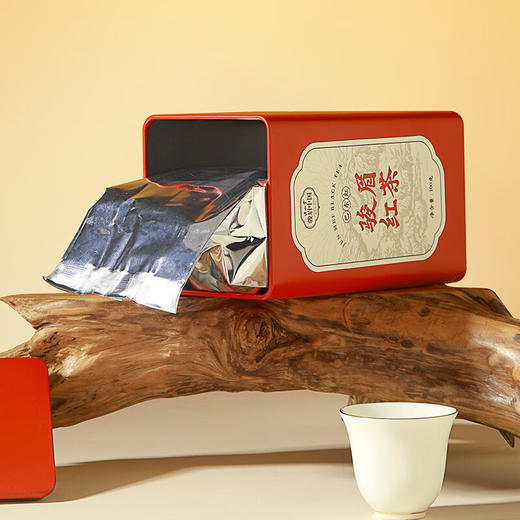 正山堂骏眉中国 巴东红滇红茶方罐组合 骏眉红茶叶罐装送礼200g 商品图1