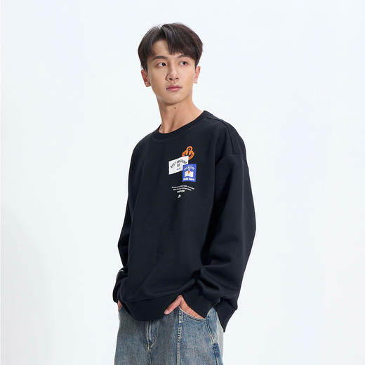 深海 热感卫衣 Hot 黑色 商品图4