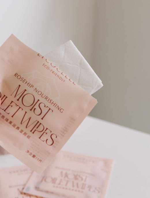 告别私处黏腻！绽家玫瑰纯露湿厕纸独立片装生理期私处清洁湿巾（26.7-8） 商品图5