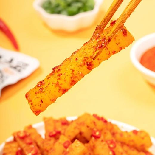 【狼牙土豆，味正地道巴适的很】源氏麻辣狼牙土豆120g辣味，1:1还原街头小吃味道香醇酥脆唇齿留香，小零食烧烤味休闲食品小吃土豆片解馋饱腹追剧QQ 商品图1