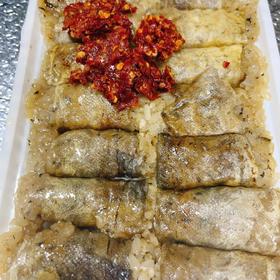 玲儿小菜 鱼皮包饭 령이네반찬 명태껍질순대
