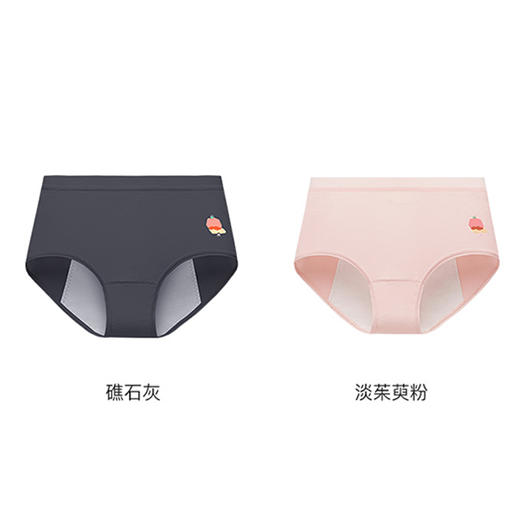 likeuu少女内裤发育期安全裤吸湿排汗5A抗菌经期内裤安心裤两条装UU-WX-240 商品图4