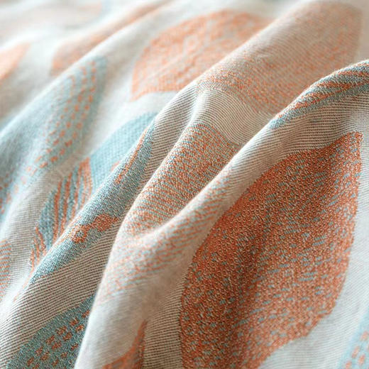 京彩纯棉纱布四件套—逢青 商品图2