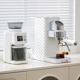 柏翠小型家用咖啡机/磨豆机|小白一键做精品咖啡，性能完爆同价位！|PE3663小白觉醒