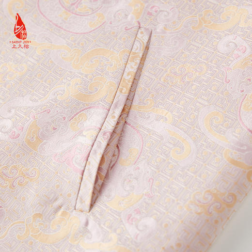 SAINTJOY/上久楷宋锦女式 中式上衣 复古 龙行云纹锦 CY1024207025 商品图4