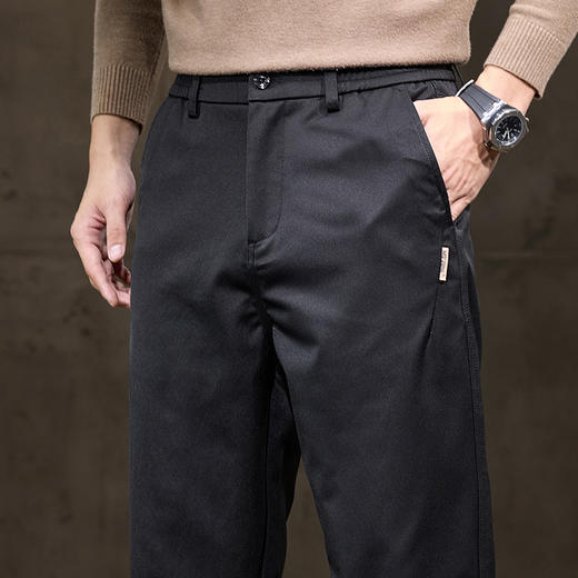 【新款DQ】大依优型大码休闲长裤男舒适休闲简约百搭加肥加大男装潮款 商品图3