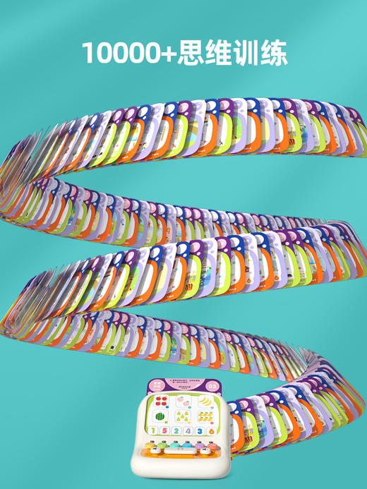 艾蒙岛卡片学习机玩具启蒙早教机68010 商品图5