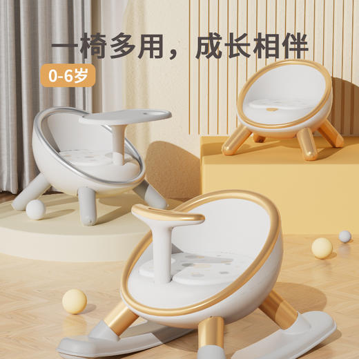 【大舱座，宝宝成长型餐椅】0-6岁宝宝餐椅 婴儿吃饭可折叠椅子 婴幼儿多功能餐桌椅座椅 儿童坐椅家用-QQ 商品图0