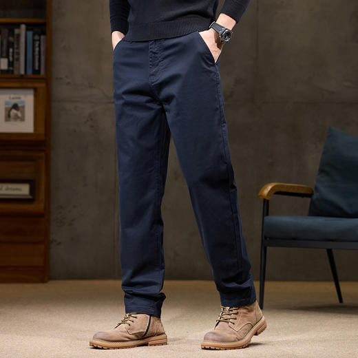 【新款DQ】大依优型大码休闲长裤男舒适休闲简约百搭加肥加大男装潮款 商品图2