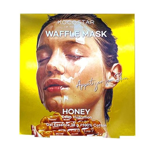 可可星 蜂蜜华夫面膜 38g*6片/盒 商品图0