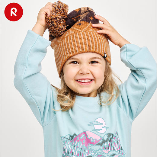 芬兰reima2024秋冬新款男女儿童大童羊毛保暖舒适可爱休闲针织帽 商品图1