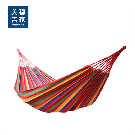 美穗吉家 防侧翻吊床 彩虹色 商品图5