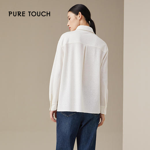 pure touch秋季女士白色衬衫1301244384 商品图2