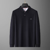 【100%丝光棉】【新款DG】大依优型大码长袖Polo衫翻领加肥加大肥佬休闲宽松透气上衣打底 商品缩略图1