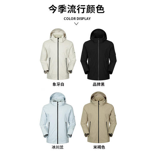 【防水】圣得西三合一外套男款加绒2024秋季新款登山旅行日常基础 商品图4