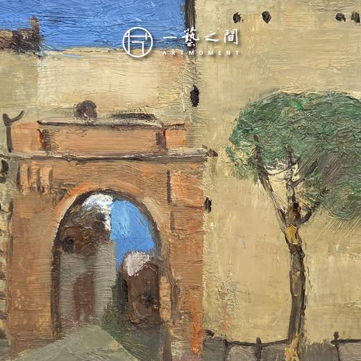 孙洪敏《印象-欧洲15》油画 20CMx30CM 约0.54平尺（已装框）【原作编号YH0025】 商品图1