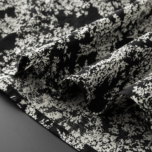 【100%棉】【新款DDA】大依优型大码花衬衫长袖衬衫翻领加肥加大肥佬休闲商务宽松透气上衣 商品图5