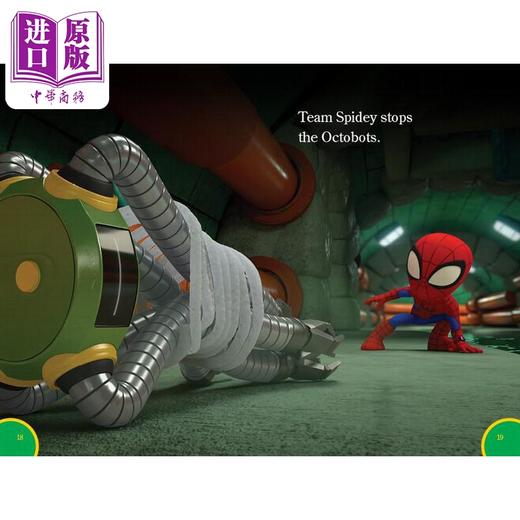 【中商原版】迪士尼阅读世界1级 暂停的假日World of Reading Spidey and His Amazing Friends Halted Holiday L1 英文原版 商品图2