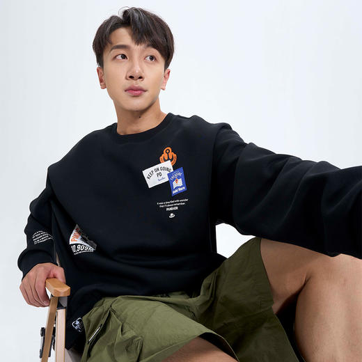 深海 热感卫衣 Hot 黑色 商品图3