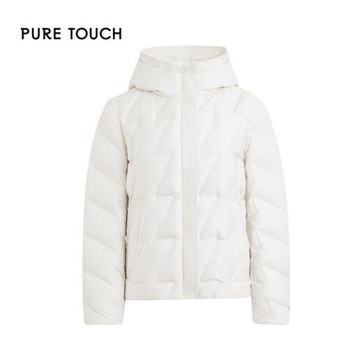 pure touch女士白色短款羽绒服1306244389 商品图4