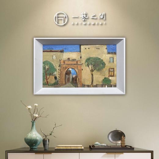 孙洪敏《印象-欧洲15》油画 20CMx30CM 约0.54平尺（已装框）【原作编号YH0025】 商品图2