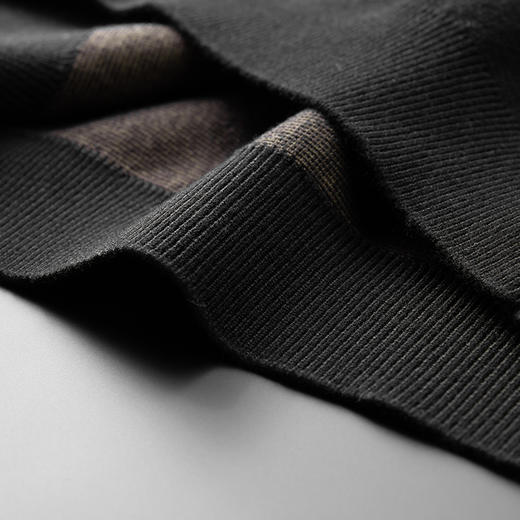 【新款DPF】大依优型毛衣针织短袖背心休闲针织衫毛背心加肥加大上衣男士胖子大码毛衫t恤打底 商品图4