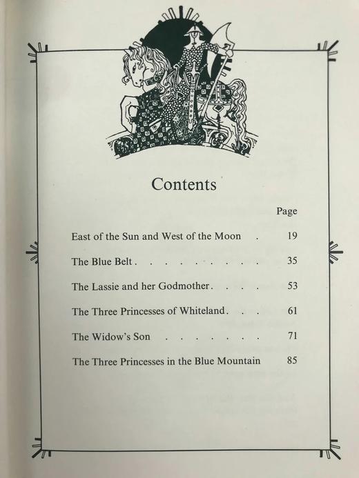 丹麦怪杰凯·尼尔森经典彩色图！东边太阳西边月：北欧老故事集 精装16开 商品图5