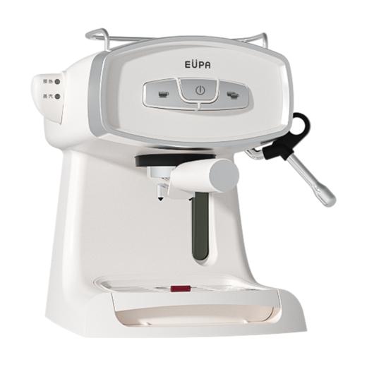灿坤 咖啡机TSK-1826RB4(米白)泵浦式高压咖啡机半自动意式浓缩小呱机EUPA 商品图1