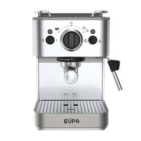 灿坤 咖啡机TSK-1829A泵浦式高压咖啡机半自动意式浓缩小钢炮全钢机可露营EUPA