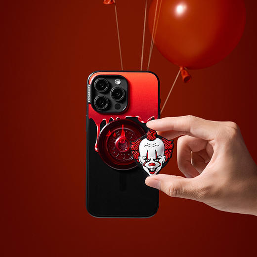 【恐怖惊魂】神秘血滴 POPCASE手机壳 MagSafe Popcase磁吸款 红色 万圣节 iPhone 16/15/14 商品图3