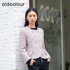 oldcolour秋冬新款高档气质小香风羊毛呢绒短外套女P411502A1 商品缩略图1