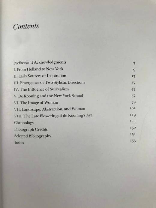 威廉·德·库宁画集 112幅插图（52幅彩色） 精装大16开 商品图5