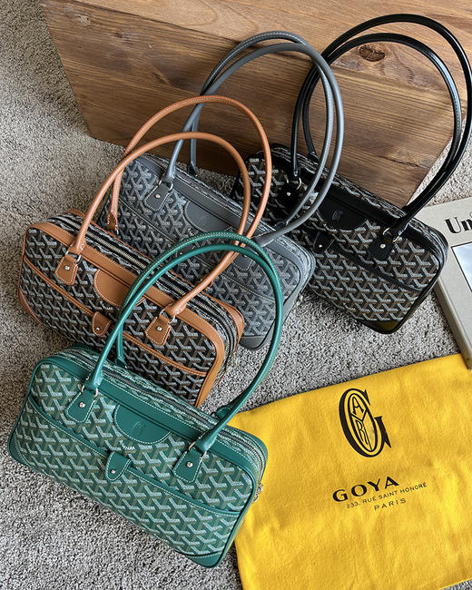 现货 THS 9.23-限时 戈雅家 箱包鼻祖 经典老花帆布包 超细平纹法棍包 4色 CQ1364 商品图3