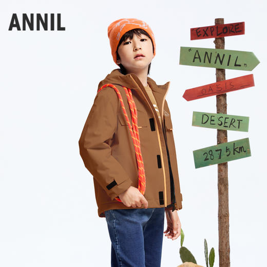 男童运动外套冬季新款安奈儿童装实体店同款AB445766 商品图2