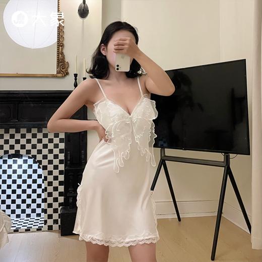 【双旦狂欢·钜惠来袭】【轻奢情趣内衣】大象蝴蝶飞飞睡裙 纯欲浪漫 亲肤柔软 商品图1