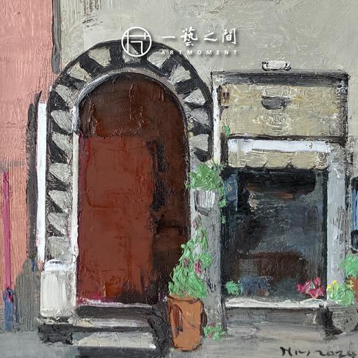 孙洪敏《印象-欧洲3》油画 20CMx30CM 约0.54平尺（已装框）【原作编号YH0013】 商品图1