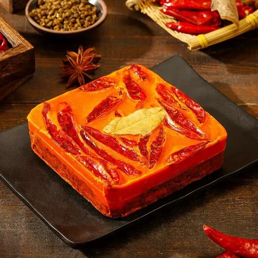 重庆特产 齐齐 火锅底料 500g袋装 老火锅浓香酱香味 麻辣烫调料 商品图3