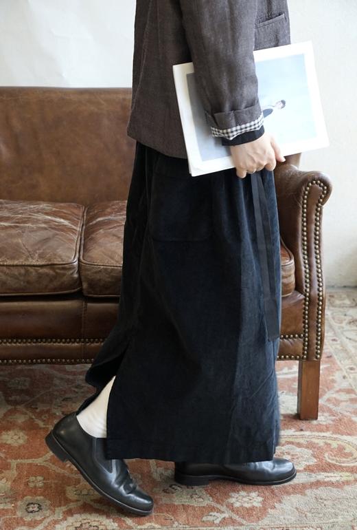 ALBUM DI FAMIGLIA 天鹅绒合身半身裙(2色可选) 商品图11