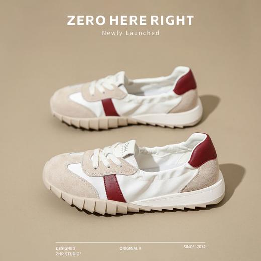 ZHR则则浅口平底德训女鞋2024新款夏季透气薄款运动鞋百搭休闲鞋 商品图7