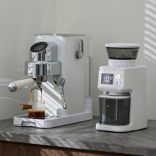 柏翠小型家用咖啡机/磨豆机|小白一键做精品咖啡，性能完爆同价位！|PE3663小白觉醒 商品图2